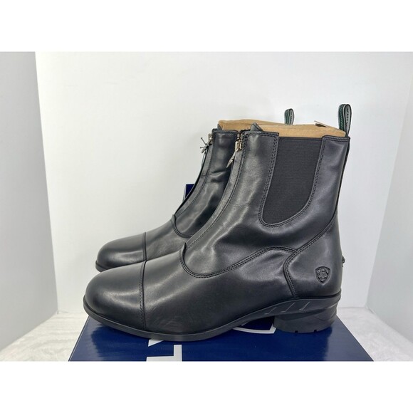 Ariat Heritage IV Zip Paddock Boots Mens 11 EE Wide Black 10020126 Equestrian main image 7